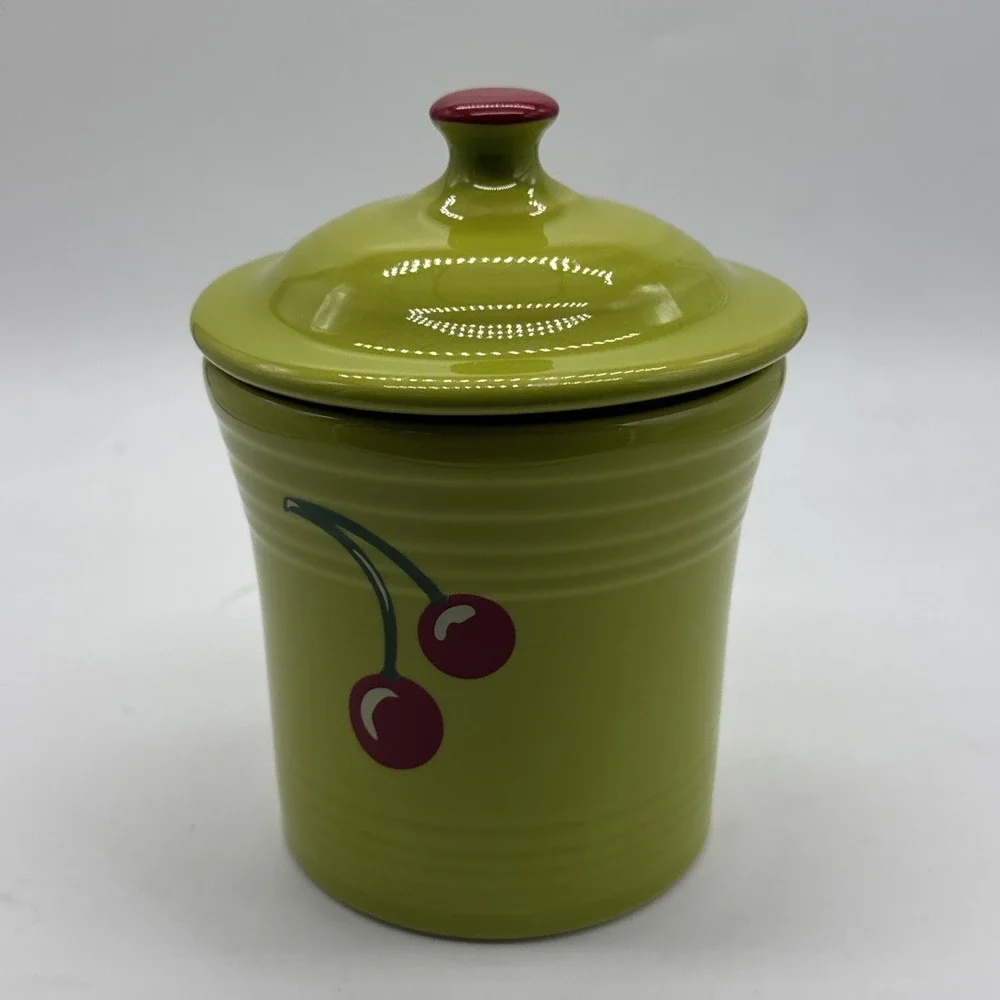 Fiestaware Exclusive Jam Jar Lemongrass With Cherries